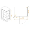 Душевой уголок RGW PA-078 (RGW PA-008 + Z-050-2) 1100x800 мм 350807818-11 хром Easy Clean Душевой уголок RGW PA-078 (RGW PA-008 + Z-050-2) 1100x800 мм 350807818-11 хром Easy Clean
