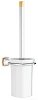 Ершик для унитаза GROHE Grandera в комплекте, хром/золото (40632IG0)