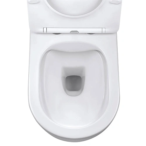 Унитаз подвесной Vincea Evo VT1-34 безободковый, белый, ультратонкое soft-close сиденье Унитаз подвесной Vincea Evo VT1-34 безободковый, белый, ультратонкое soft-close сиденье