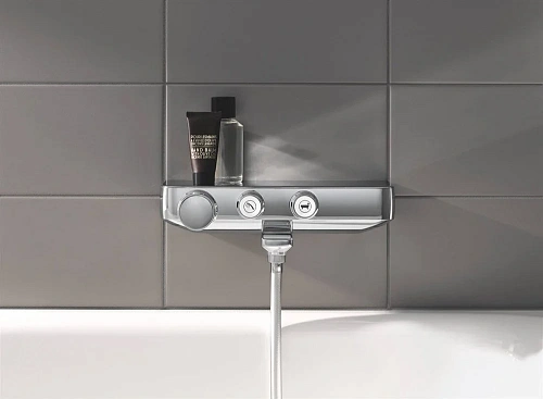 Смеситель для ванны GROHE SmartControl (34718000) настенный монтаж, термостатический Смеситель для ванны GROHE SmartControl (34718000) настенный монтаж, термостатический