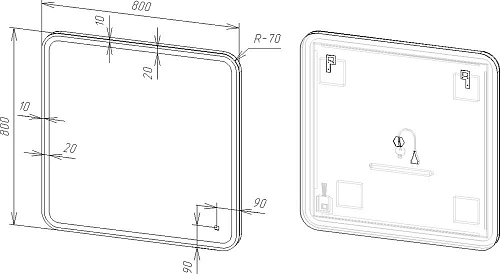 Мебель для ванной STWORKI Молде 95 антрацит, со столешницей 579563 Мебель для ванной STWORKI Молде 95 антрацит, со столешницей 579563