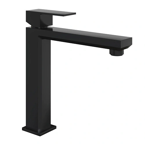 Смеситель для раковины Paini Grazia 21PZ205M без донного клапана, черный матовый Смеситель для раковины Paini Grazia 21PZ205M без донного клапана, черный матовый