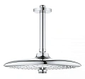 Верхний душ GROHE Euphoria 260 SmartControl с потолочным душевым кронштейном 142 мм, расход 9.5 л/ми 26461000 Верхний душ GROHE Euphoria 260 SmartControl с потолочным душевым кронштейном 142 мм, расход 9.5 л/ми 26461000