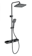 Душевая система Wonzon & Woghand с термостатом, черный матовый (WW-B3552-MB) Душевая система Wonzon & Woghand с термостатом, черный матовый (WW-B3552-MB)