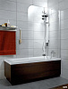 Картинка анонса товара «шторка на ванну radaway torrenta 201203-105nr 121 см графит r»