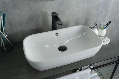 Раковина Gid N9217 51132 накладная белая 61x34x13.5 Раковина Gid N9217 51132 накладная белая 61x34x13.5