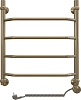 Полотенцесушитель электрический EWRIKA Сафо T 60х50 R, состаренная бронза 465738