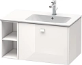 Тумба под раковину Duravit Brioso BR401402222 подвесная 82 см белый глянцевый Тумба под раковину Duravit Brioso BR401402222 подвесная 82 см белый глянцевый