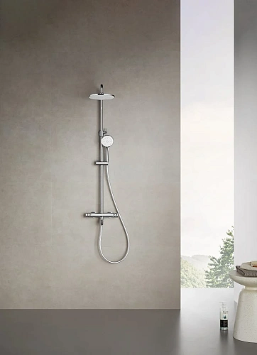 Душевая система ARROW AG3317SHCP с термостатом хром Душевая система ARROW AG3317SHCP с термостатом хром