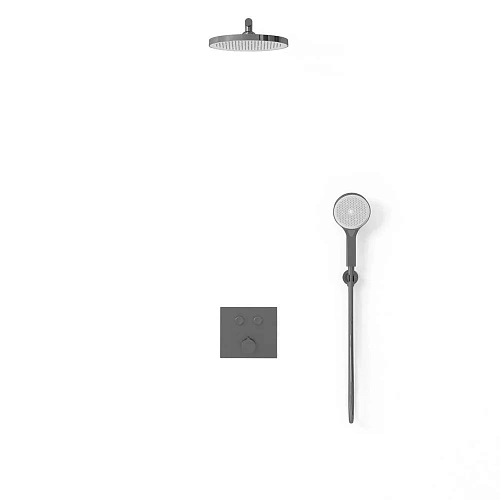 Душевая система Vincea VSFW-4212GM встраиваемая, 2 режима, вороненая сталь Душевая система Vincea VSFW-4212GM встраиваемая, 2 режима, вороненая сталь