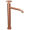 Смеситель для раковины Remer Chrono CH11LXLRP, медь брашированная Смеситель для раковины Remer Chrono CH11LXLRP, медь брашированная