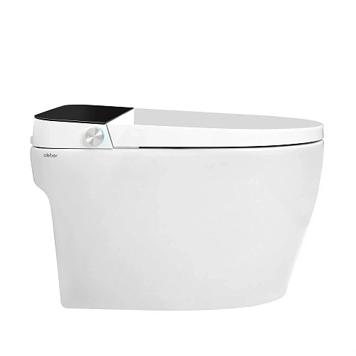 Унитаз SMART ABBER Bequem AC1116S приставной с функцией биде белый с крышкой микролифт Унитаз SMART ABBER Bequem AC1116S приставной с функцией биде белый с крышкой микролифт