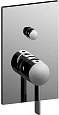 Смеситель для душа Paffoni Rock RO015CR (с внутренней частью) Смеситель для душа Paffoni Rock RO015CR (с внутренней частью)