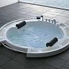 Акриловая ванна Gemy G9060 K 210x210 круглая, универсальная, гидромассажная Акриловая ванна Gemy G9060 K 210x210 круглая, универсальная, гидромассажная
