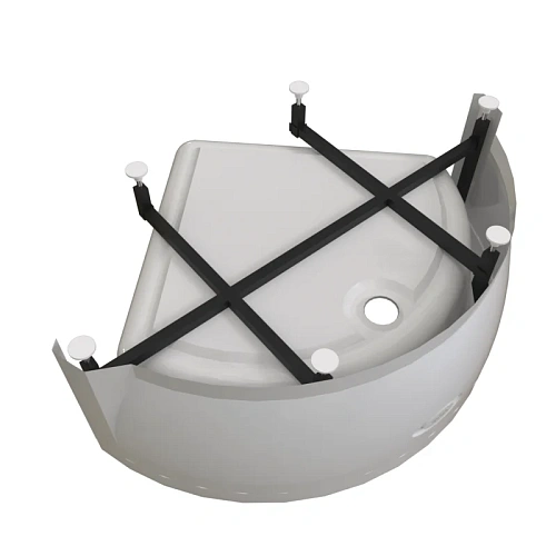 Душевой уголок Radomir Соул 90 1-03-6-0-0-0020 высокий поддон, стекло прозрачное, поддон с каркасом и сифоном, профиль черный Душевой уголок Radomir Соул 90 1-03-6-0-0-0020 высокий поддон, стекло прозрачное, поддон с каркасом и сифоном, профиль черный