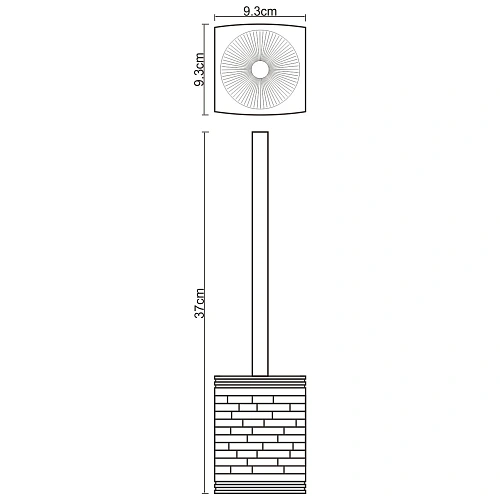 Ершик для унитаза WasserKRAFT Main K-4727 белый Ершик для унитаза WasserKRAFT Main K-4727 белый