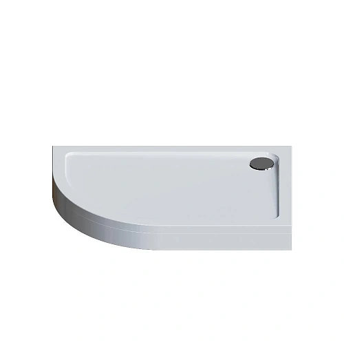 Душевой поддон AM.PM Like W83T-302R120W правосторонний, 120x80, белый акрил Душевой поддон AM.PM Like W83T-302R120W правосторонний, 120x80, белый акрил