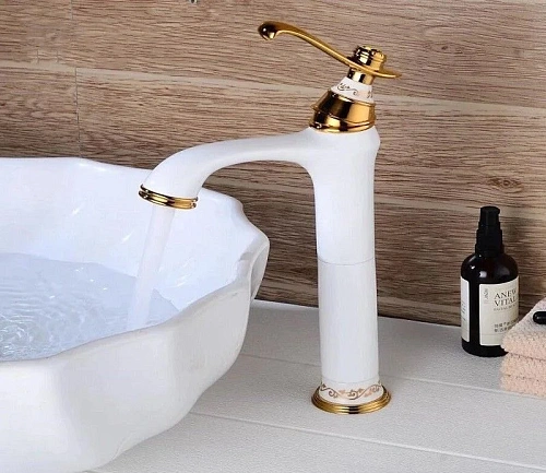 Раковина CeramaLux 9073 накладная, белый Раковина CeramaLux 9073 накладная, белый