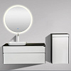 Картинка анонса товара «тумба с раковиной black&amp;white u907.1000 blum металлический ящик, керамогранит / раковина (1000x525x5 907u1000»