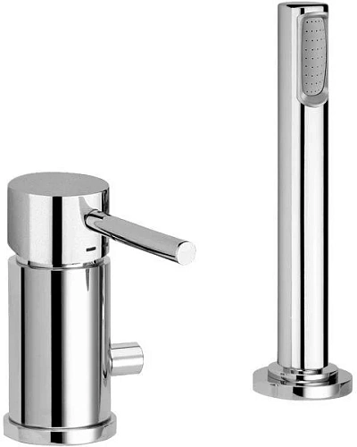 Смеситель на борт ванны Paffoni Light LIG048CR Смеситель на борт ванны Paffoni Light LIG048CR