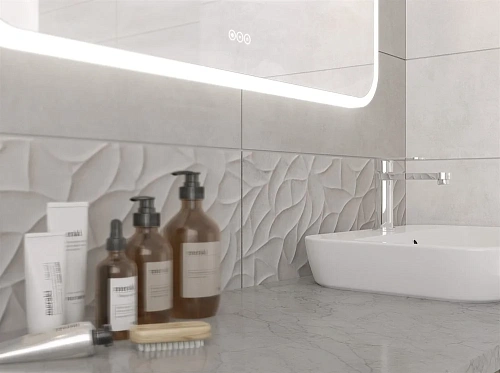 Панно Cersanit Haiku светло-серый 50x75 HI2U522 Панно Cersanit Haiku светло-серый 50x75 HI2U522