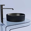 Раковина Ceramica Nova ELEMENT CN6057MB черный матовый накладная Раковина Ceramica Nova ELEMENT CN6057MB черный матовый накладная