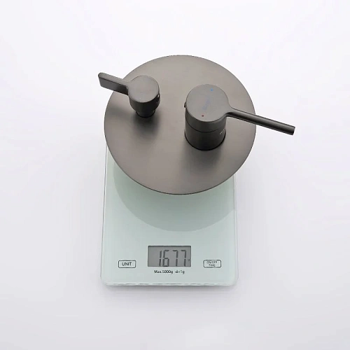 Душевая система Raglo R20.27.09 встраиваемая, графит Душевая система Raglo R20.27.09 встраиваемая, графит