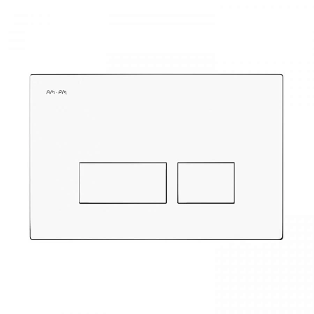 Клавиша смыва AM.PM Pro S I047001 пневматическая, пластик, белый Клавиша смыва AM.PM Pro S I047001 пневматическая, пластик, белый