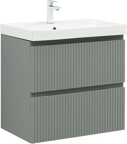 Тумба под раковину Aquanet Джейн Flat 70 мисти грин 00335433 подвесная Тумба под раковину Aquanet Джейн Flat 70 мисти грин 00335433 подвесная
