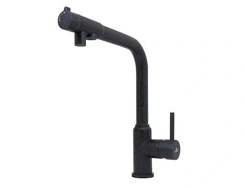 Смеситель для кухни Kaiser Teka 13044-12 Black SandBeige боковой под фильтр Смеситель для кухни Kaiser Teka 13044-12 Black SandBeige боковой под фильтр