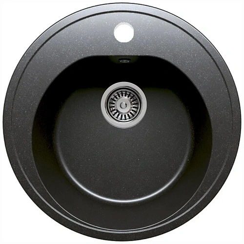 Кухонная мойка Polygran F-08 №16, черная F-08 №16 (Черн) Кухонная мойка Polygran F-08 №16, черная F-08 №16 (Черн)