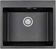 Кухонная мойка Paulmark KANTE, PM106052-BL, черный, 600х520 мм Кухонная мойка Paulmark KANTE, PM106052-BL, черный, 600х520 мм