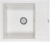 Кухонная мойка Paulmark OPTIMUM PM216050-WH белый 600х500 мм
