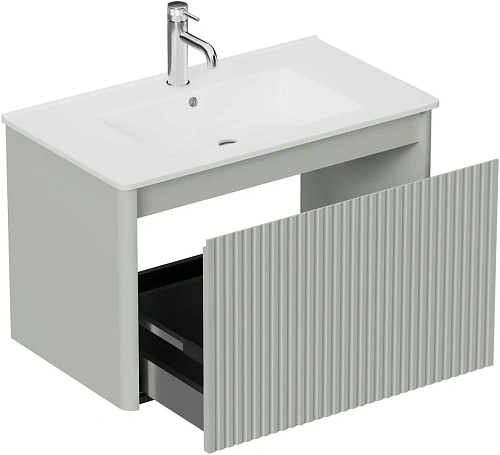 Тумба под раковину Allen Brau Gravity 80 1.370017.PWM папирус матовый Тумба под раковину Allen Brau Gravity 80 1.370017.PWM папирус матовый