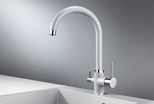 Смеситель для кухни Granula 2168, АЛЮМИНИУМ Смеситель для кухни Granula 2168, АЛЮМИНИУМ