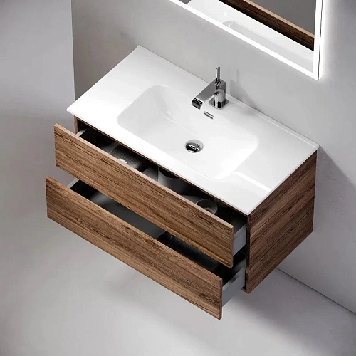 Тумба под раковину Sancos Urban UR90ECH 890х450х550 дуб чарльстон, подвесная Тумба под раковину Sancos Urban UR90ECH 890х450х550 дуб чарльстон, подвесная