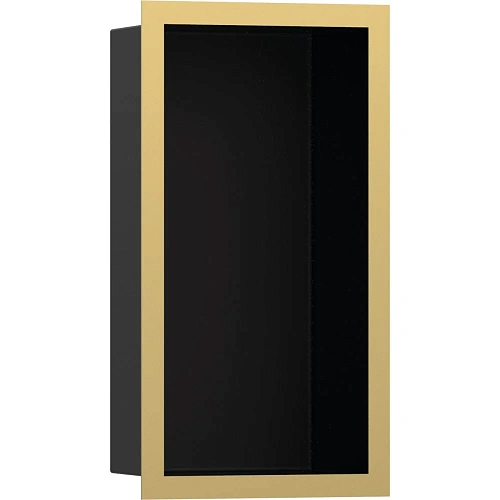 Настенный короб Hansgrohe XtraStoris Individual, с дизайнерской рамой, 30х15х10 см 56095990, полиров Настенный короб Hansgrohe XtraStoris Individual, с дизайнерской рамой, 30х15х10 см 56095990, полиров