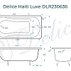 Ванна чугунная Delice Haiti Luxe 150х80 DLR230636 Ванна чугунная Delice Haiti Luxe 150х80 DLR230636
