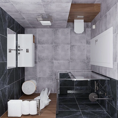 Душевой уголок DIWO Углич 120х80 профиль хром глянец 570965 Душевой уголок DIWO Углич 120х80 профиль хром глянец 570965