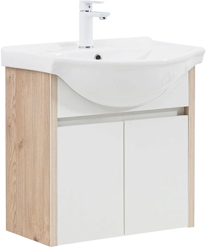 Тумба под раковину Aquanet Сидней 60 00345121 дуб кантри/белый Тумба под раковину Aquanet Сидней 60 00345121 дуб кантри/белый