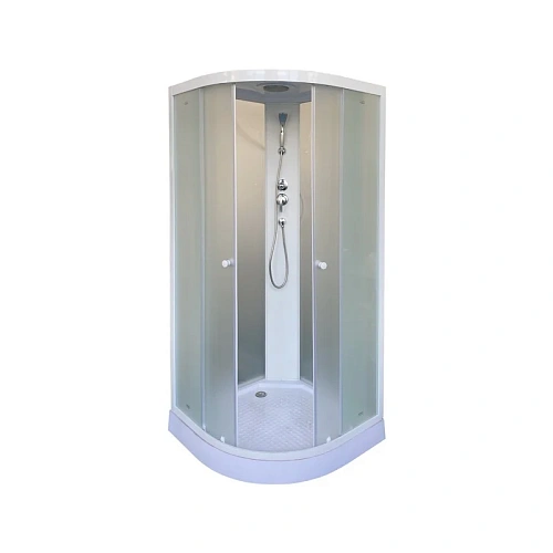 Душевая кабина Parly EF1031 1000x1000 профиль белый, стекло матовое Душевая кабина Parly EF1031 1000x1000 профиль белый, стекло матовое