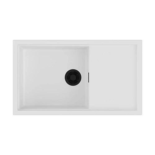 Кухонная мойка Omoikiri Sintesi 86-WH Artceramic/белый 4997131 Кухонная мойка Omoikiri Sintesi 86-WH Artceramic/белый 4997131