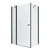 Душевой уголок NEW TRENDY NEW SOLEO BLACK 120x100x195 K-0552 (черный)