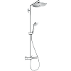 Картинка анонса товара «душевая система hansgrohe croma select s showerpipe 280 1jet ecosmart 9 л/мин., с термостатом 26794000.»