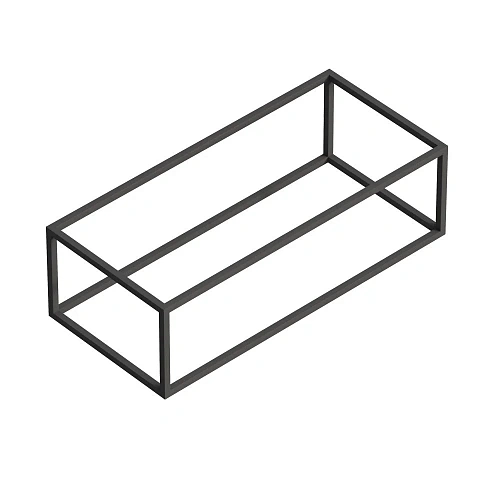 Консоль под раковину CEZARES CADRO-100/46/30-1C-SO-MET-ST черный 1000x460 подвесная Консоль под раковину CEZARES CADRO-100/46/30-1C-SO-MET-ST черный 1000x460 подвесная