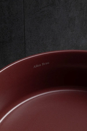 Раковина Allen Brau Fantasy Line 36 4.11032.BD накладная, бордо Раковина Allen Brau Fantasy Line 36 4.11032.BD накладная, бордо