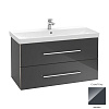 Картинка анонса товара «тумба под раковину villeroy &amp; boch avento a892002b1 (a892 00 b1) crystal grey a89200b1»