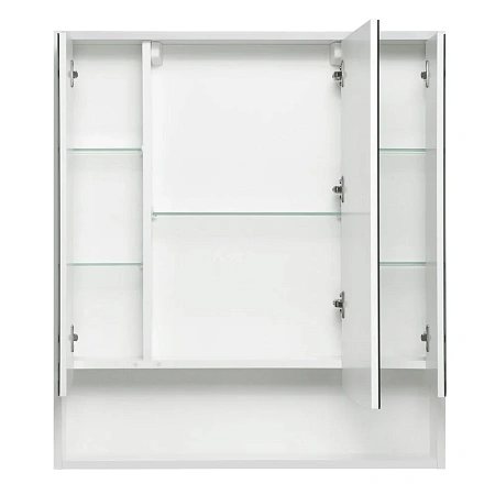 Зеркальный шкаф Aquaton Инфинити 76 белый 1A192102IF010 Зеркальный шкаф Aquaton Инфинити 76 белый 1A192102IF010