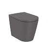 Унитаз приставной Roca Inspira Round, 560 Rimless, оникс 347526640 Унитаз приставной Roca Inspira Round, 560 Rimless, оникс 347526640