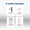 Тумба с раковиной Aquanet Ирис new 70 00312426 напольная белый глянец Тумба с раковиной Aquanet Ирис new 70 00312426 напольная белый глянец